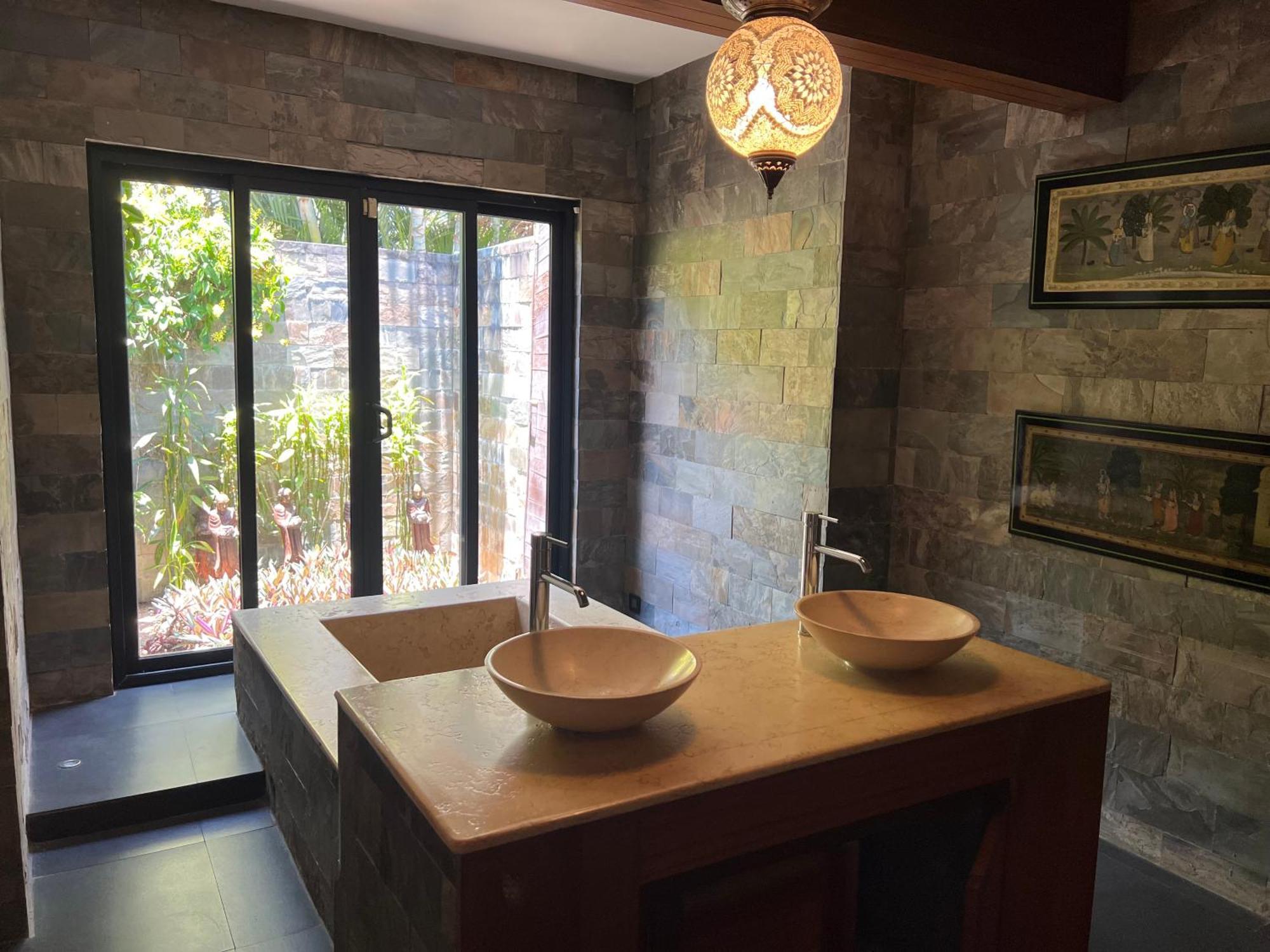 Blue Palm With Private Pool & Tropical Garden Cap Malheureux