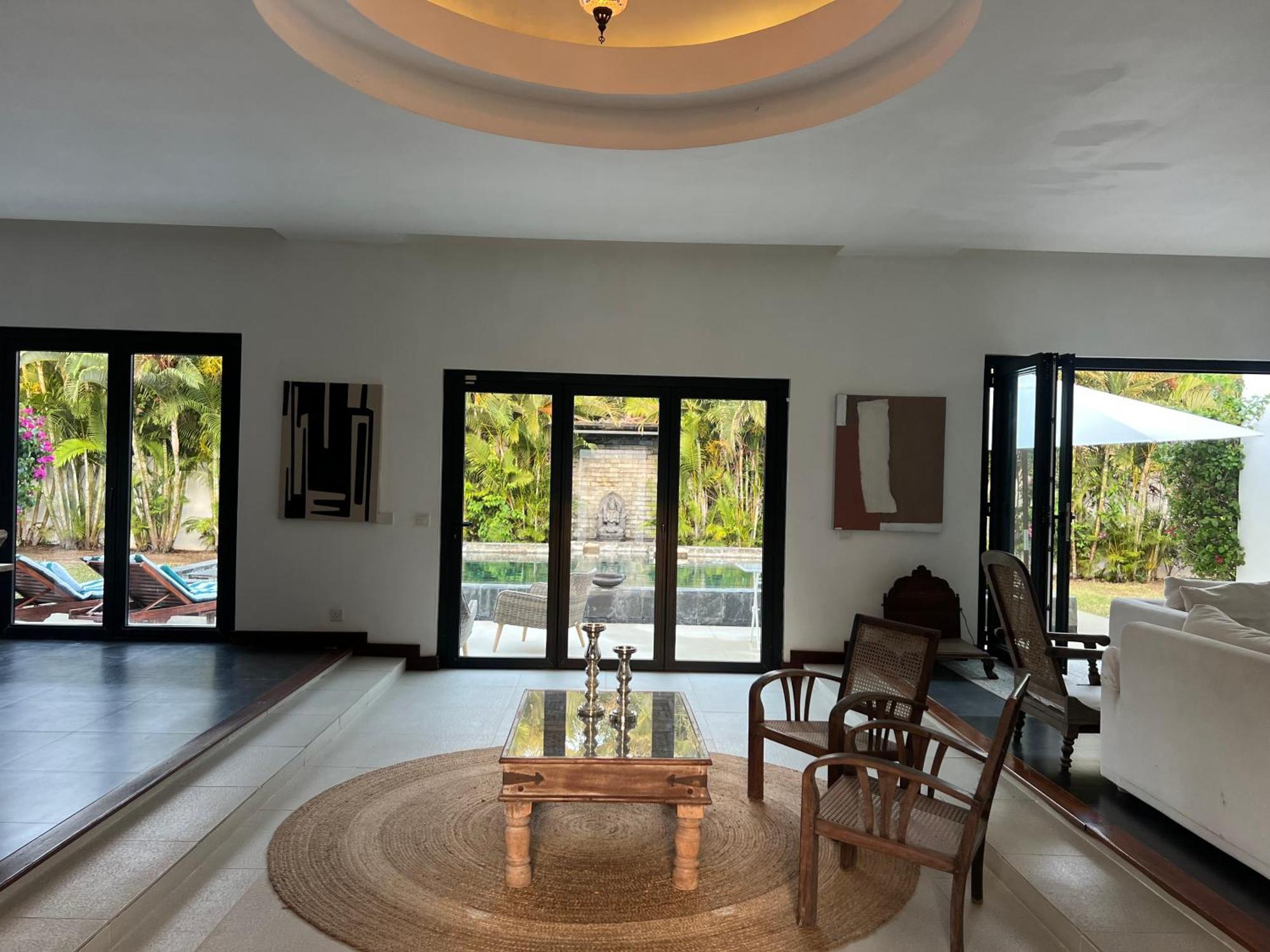 Holiday home Blue Palm With Private Pool & Tropical Garden Cap Malheureux