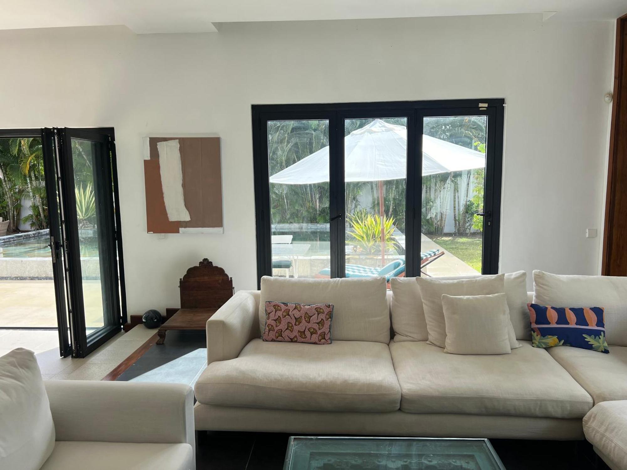 Blue Palm With Private Pool & Tropical Garden Cap Malheureux